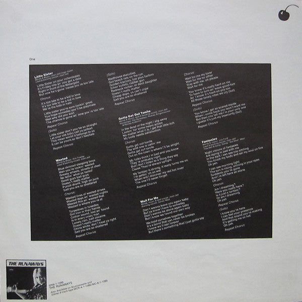 Runaways, The : Waitin' For The Night (LP,Album,Stereo)