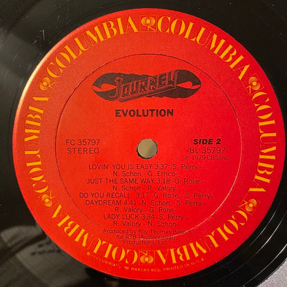 Journey : Evolution (LP,Album,Stereo)