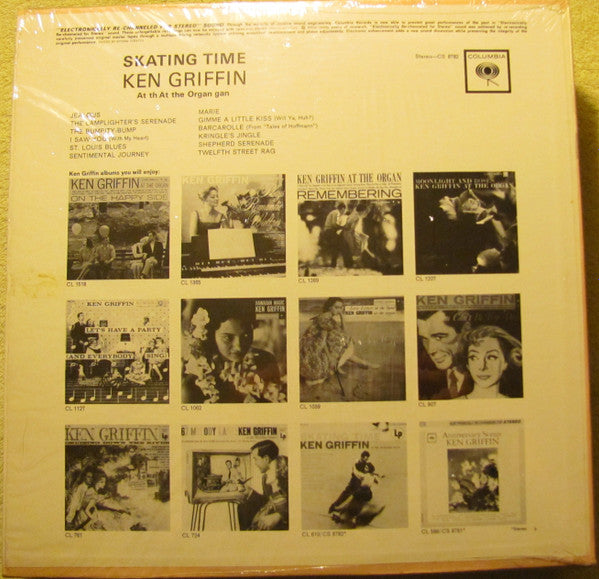 Ken Griffin (2) : Skating Time (LP,Stereo)