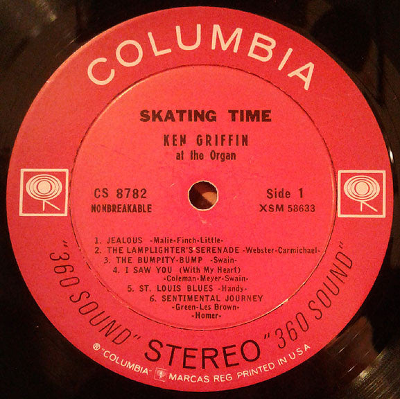 Ken Griffin (2) : Skating Time (LP,Stereo)