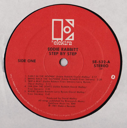 Eddie Rabbitt : Step By Step (LP,Album)