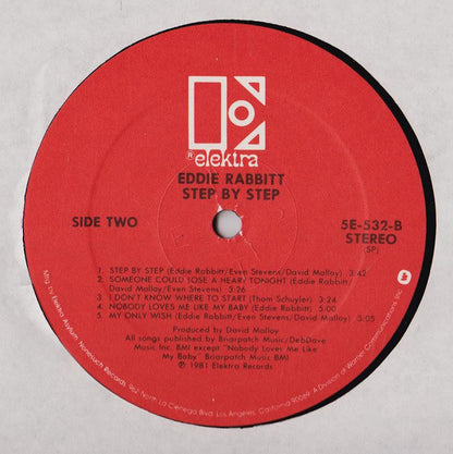 Eddie Rabbitt : Step By Step (LP,Album)
