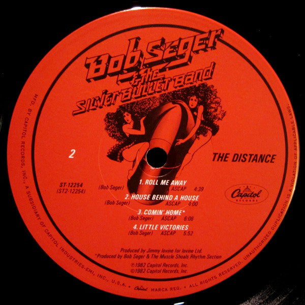 Bob Seger And The Silver Bullet Band : The Distance (LP,Album,Stereo)
