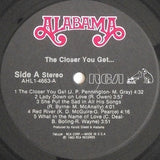 Alabama : The Closer You Get... (LP,Album)