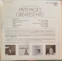 Patti Page : Patti Page's Greatest Hits (LP,Album,Stereo)