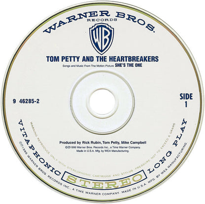 Tom Petty And The Heartbreakers : She's The One - Songs And Music From The Motion Picture (Album)