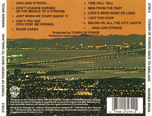 Tower Of Power : Back To Oakland (Album,Reissue)