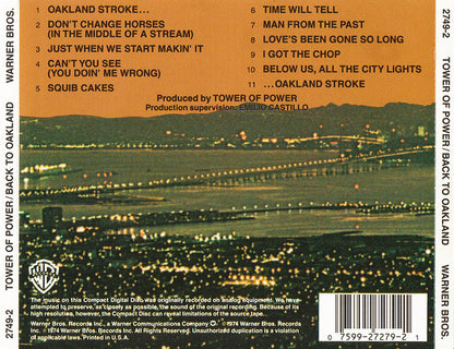 Tower Of Power : Back To Oakland (Album,Reissue)