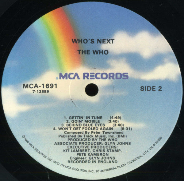 Who, The : Who's Next (LP,Album,Reissue)