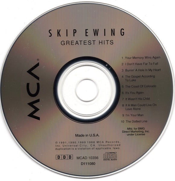 Skip Ewing : Greatest Hits (Compilation,Club Edition)