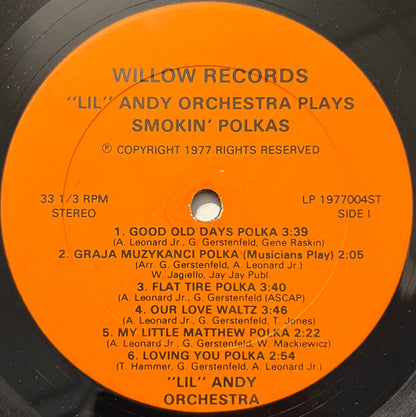 Lil Andy & Orchestra : Smokin Polkas (LP,Album)