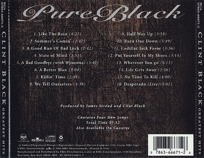 Clint Black : The Greatest Hits (Compilation)