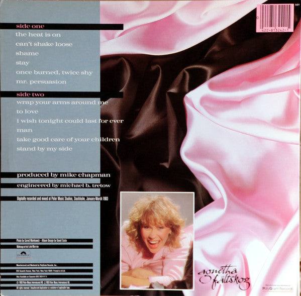 Agnetha Fältskog : Wrap Your Arms Around Me (LP,Album)