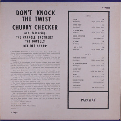 Chubby Checker Also Featuring, Dovells, The, Carroll Brothers, Dee Dee Sharp : Don't Knock The Twist - Original Soundtrack Recording (LP,Misprint,Mono)