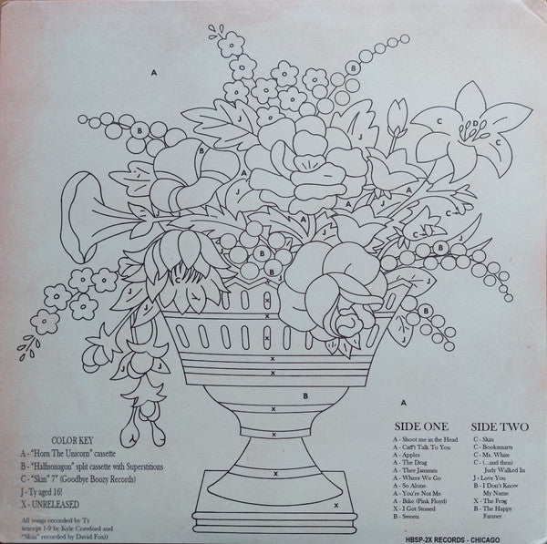 Ty Segall : Horn The Unicorn (LP,Compilation,Reissue,White Label)