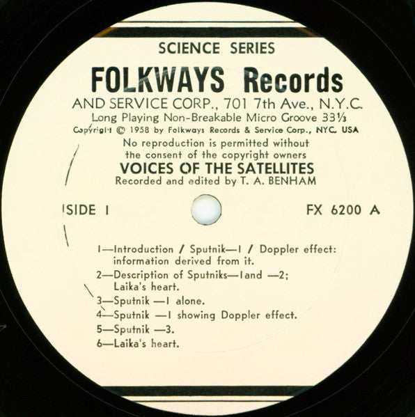 No Artist : Voices Of The Satellites (LP,Reissue)