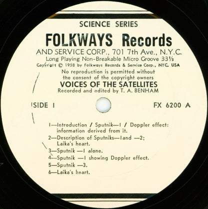 No Artist : Voices Of The Satellites (LP,Reissue)