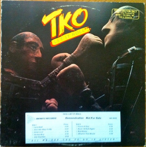 TKO (5) : Let It Roll (LP,Album)
