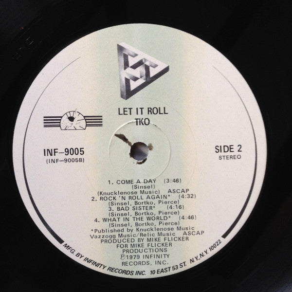 TKO (5) : Let It Roll (LP,Album)