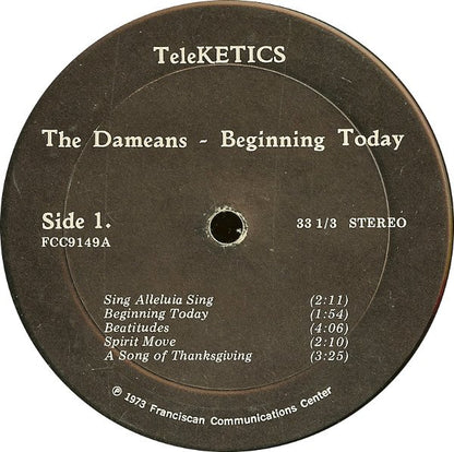 Dameans, The : Beginning Today (LP,Album)