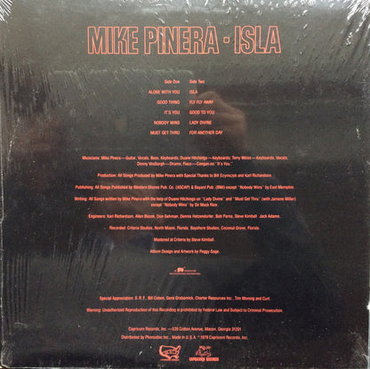 Mike Pinera : Isla (LP,Album)