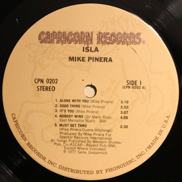 Mike Pinera : Isla (LP,Album)