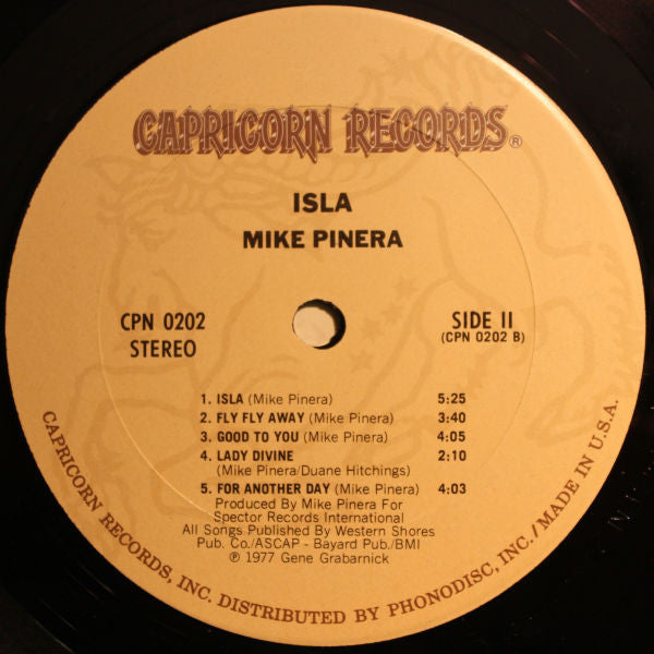 Mike Pinera : Isla (LP,Album)