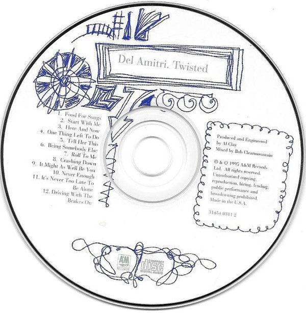 Del Amitri : Twisted (Album)