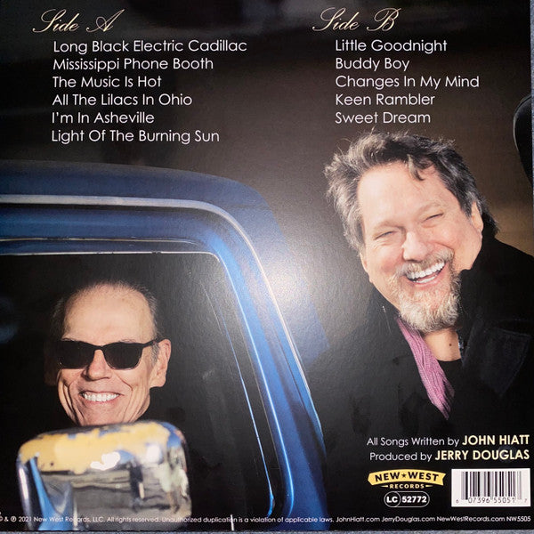 John Hiatt With Jerry Douglas Band, The : Leftover Feelings (LP,Limited Edition)