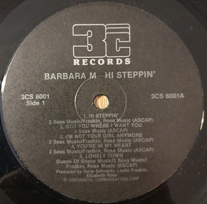 Barbara M : Hi Steppin' (LP,Album)