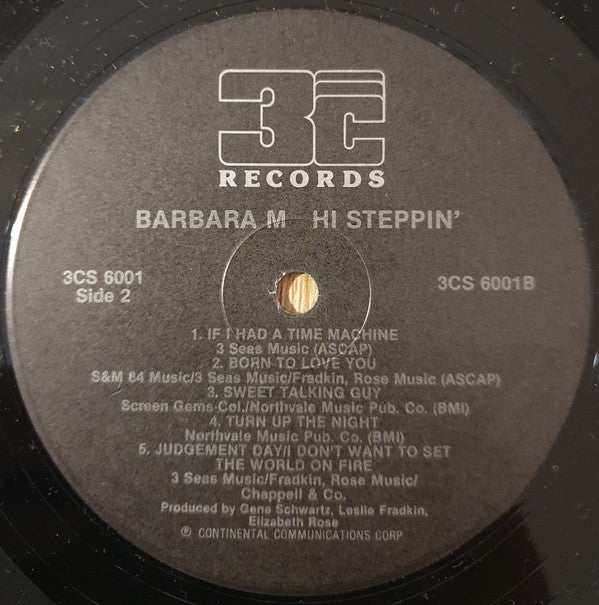 Barbara M : Hi Steppin' (LP,Album)