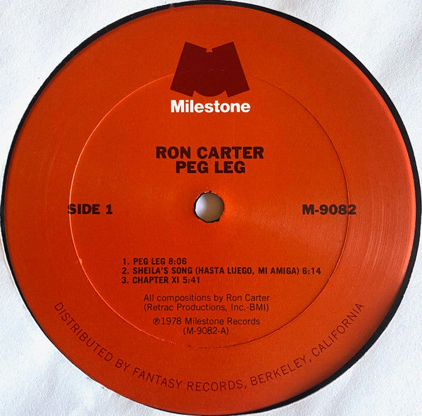 Ron Carter : Peg Leg (LP,Album,Stereo)