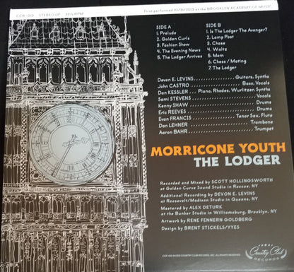 Morricone Youth : The Lodger: A Story Of The London Fog (LP,Album,Limited Edition)