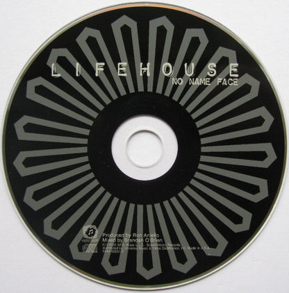 Lifehouse : No Name Face (HDCD,Album,Stereo)