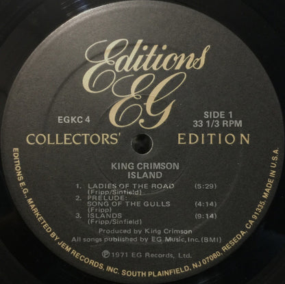 King Crimson : Islands (LP,Album,Reissue)