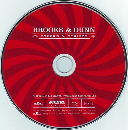 Brooks & Dunn : Steers & Stripes (HDCD,Album)