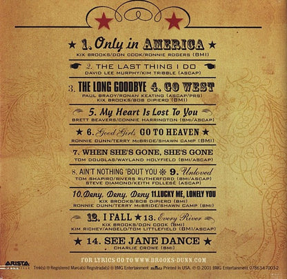 Brooks & Dunn : Steers & Stripes (HDCD,Album)