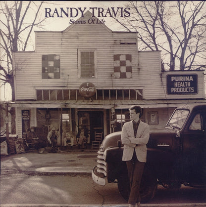 Randy Travis : Storms Of Life (LP,Album,Club Edition)