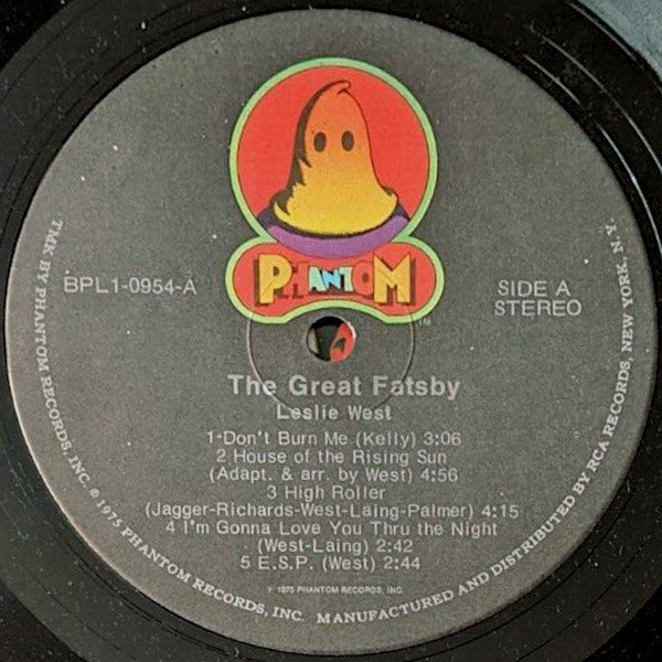 Leslie West : The Great Fatsby (LP,Album,Stereo)