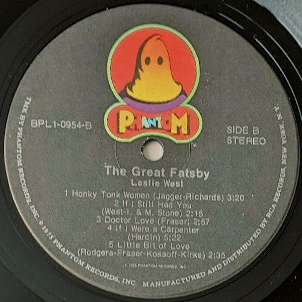 Leslie West : The Great Fatsby (LP,Album,Stereo)