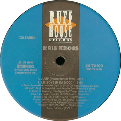 Kris Kross : Jump (12",33 ⅓ RPM,Single)