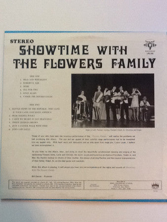 Flowers Family, The : Showtime With (LP,Album,Stereo)