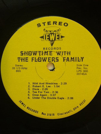 Flowers Family, The : Showtime With (LP,Album,Stereo)