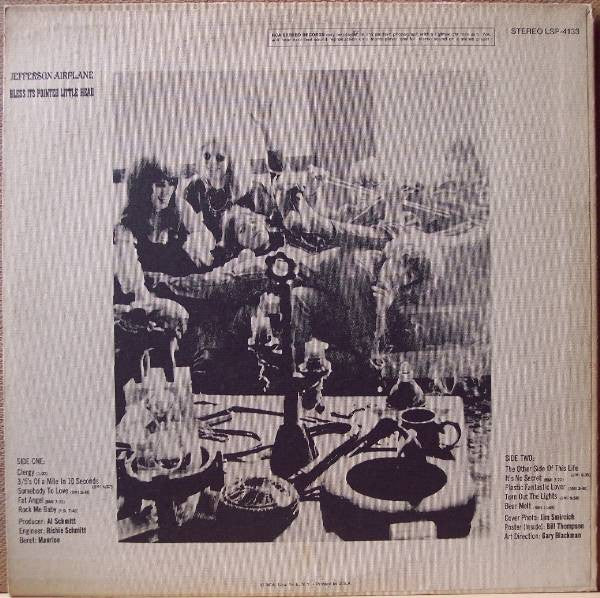 Jefferson Airplane : Bless Its Pointed Little Head (LP,Album)