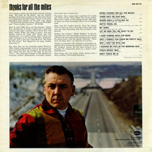 Dave Dudley : Thanks For All The Miles (LP,Album,Stereo)
