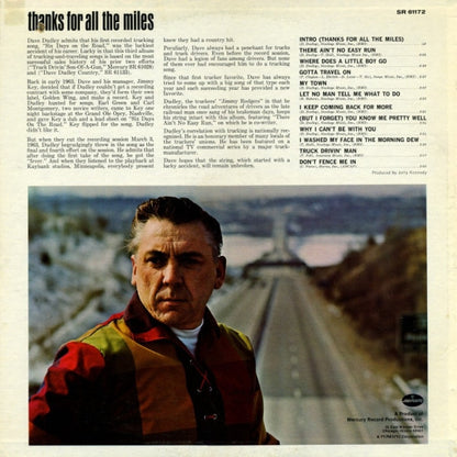 Dave Dudley : Thanks For All The Miles (LP,Album,Stereo)