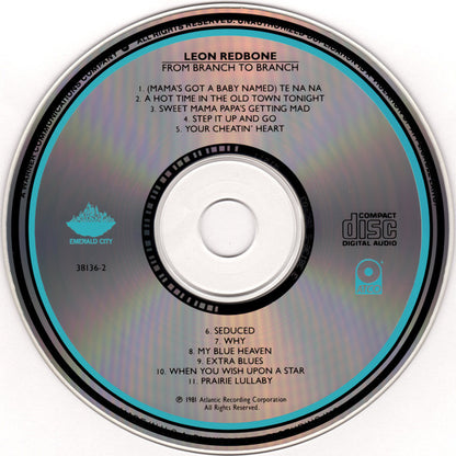 Leon Redbone : From Branch To Branch (Album,Reissue)