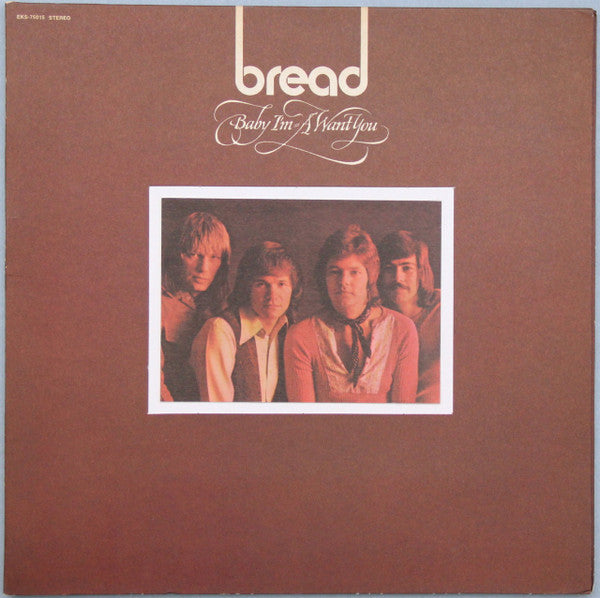 Bread : Baby I'm-A Want You (LP,Album,Stereo)