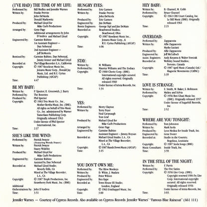 Various : Dirty Dancing (Original Soundtrack From The Vestron Motion Picture) (Album,Compilation)