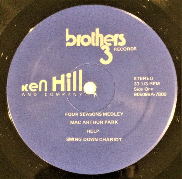 Ken Hill And Company : Brotherhood (LP,Album,Stereo)